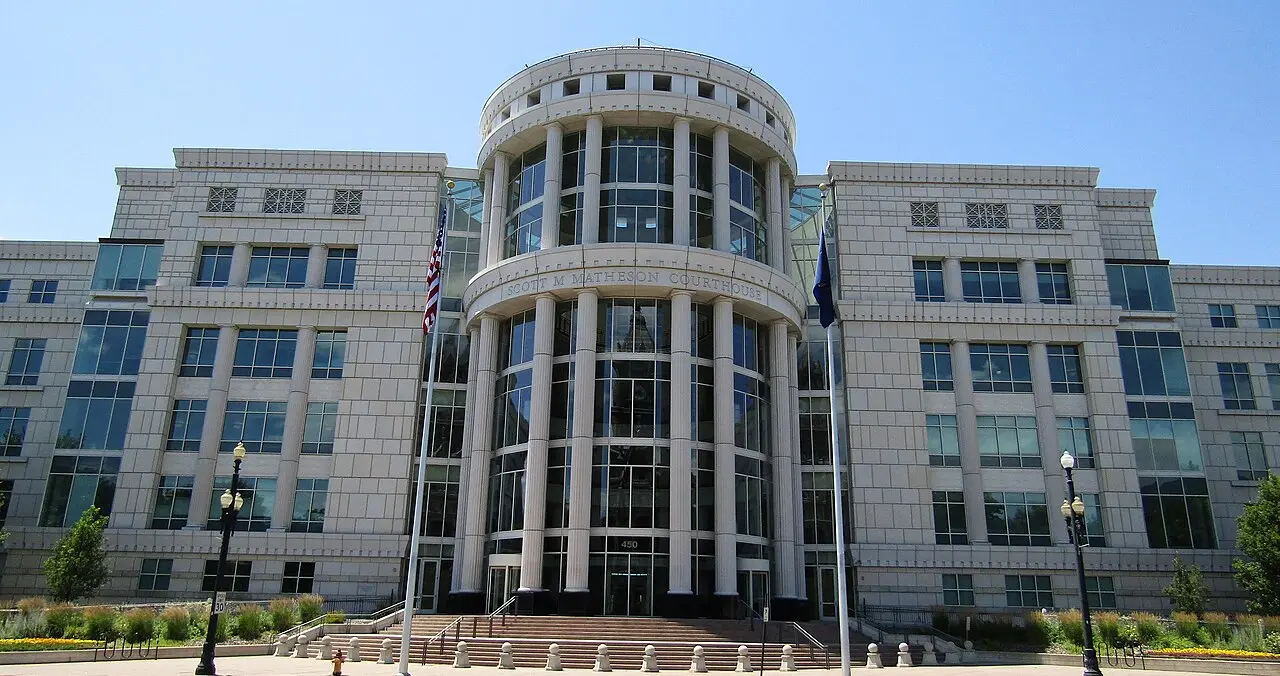 The Scott M. Matheson Courthouse in Salt Lake City