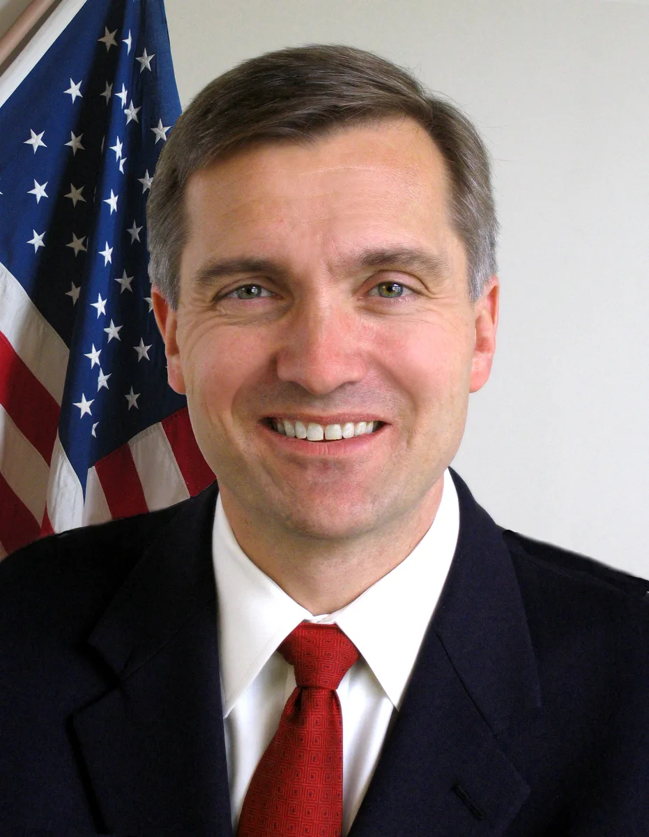 Jim Matheson in an archival official congressional portrait