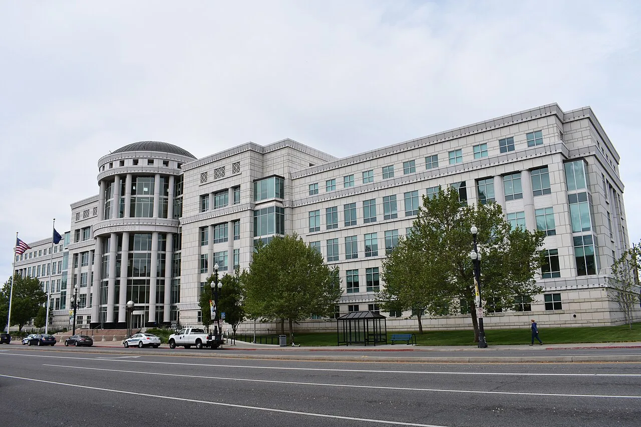 The Scott M. Matheson Courthouse in Salt Lake City