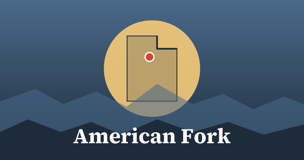 Graphic: where it happened, American Fork