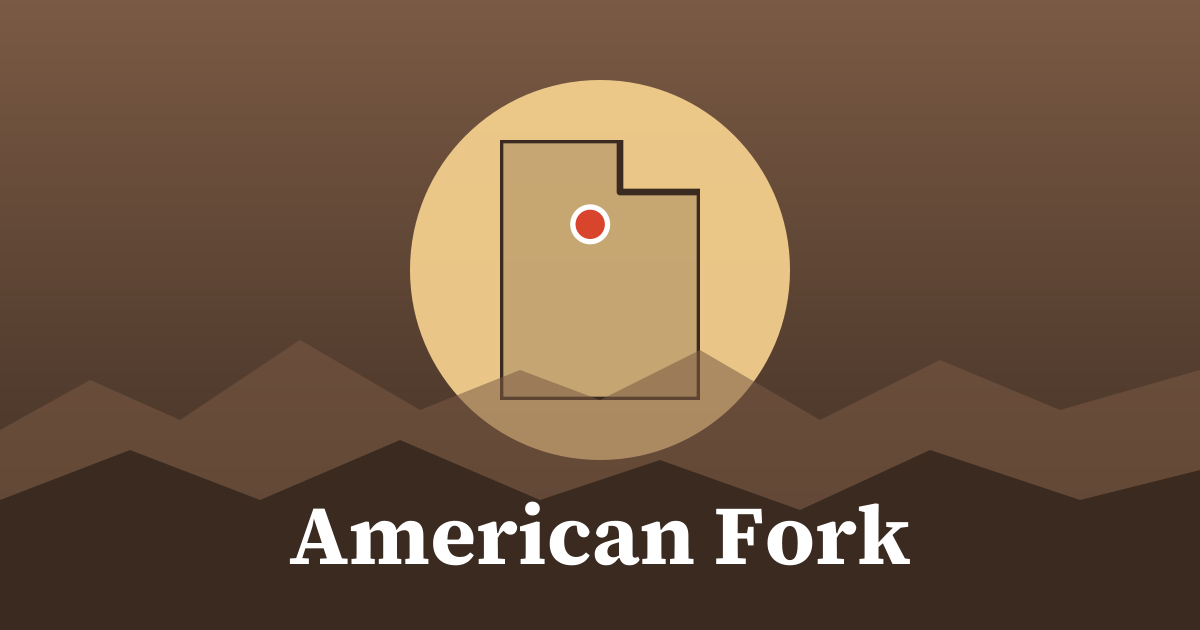 Graphic: where it happened, American Fork