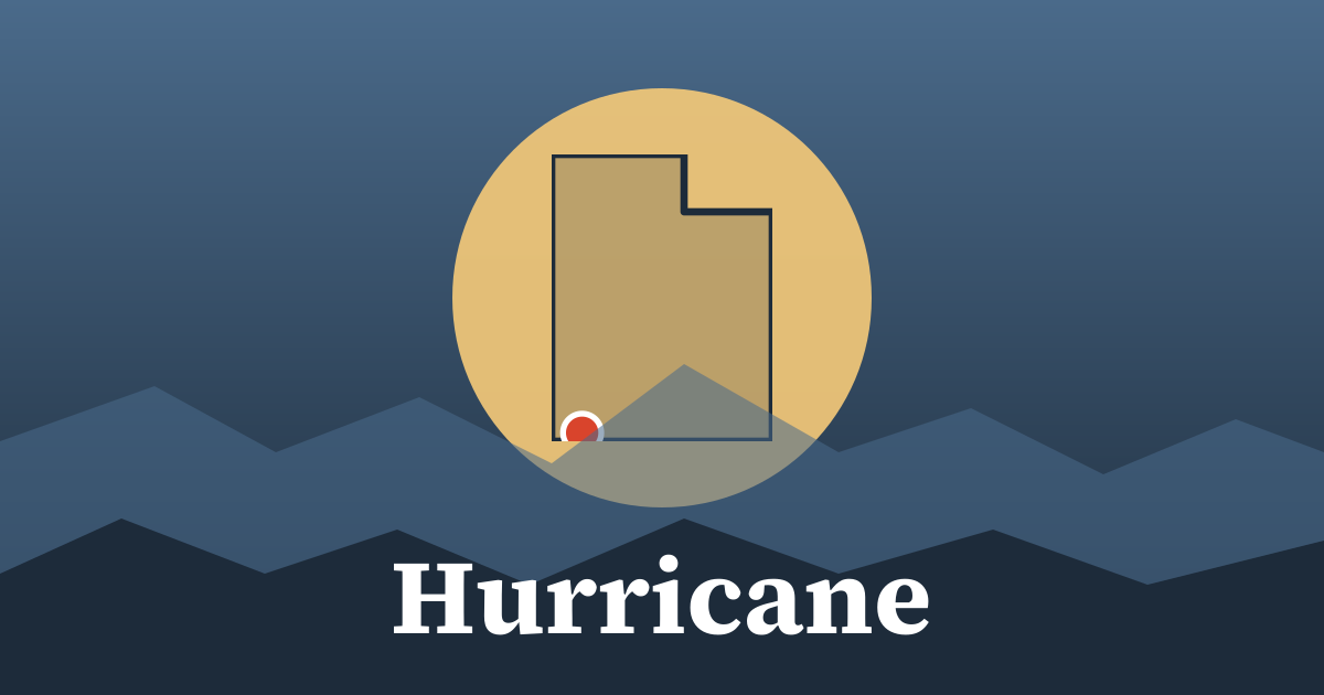 Graphic: where it happened, Hurricane
