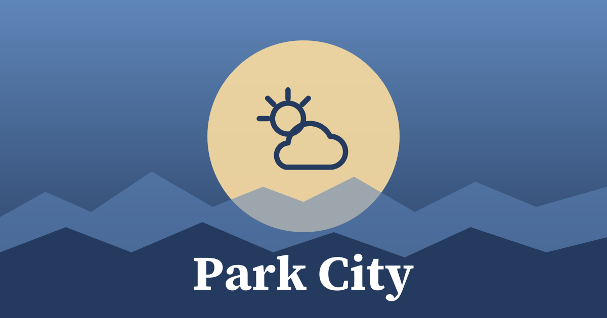 Graphic: weather, Park City