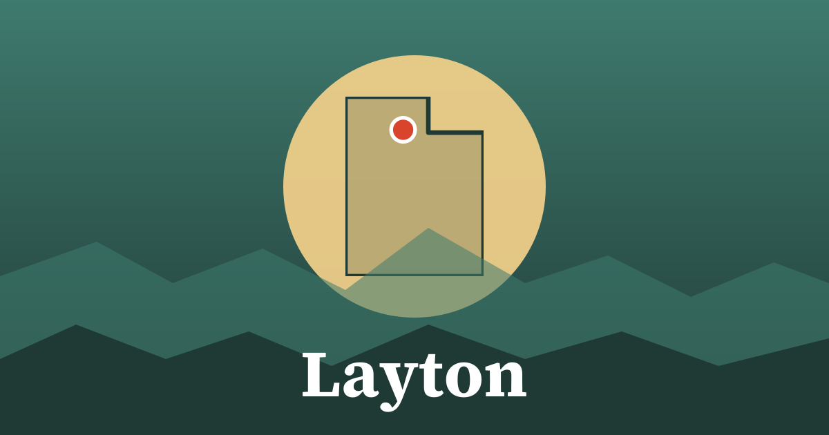 Graphic: where it happened, Layton