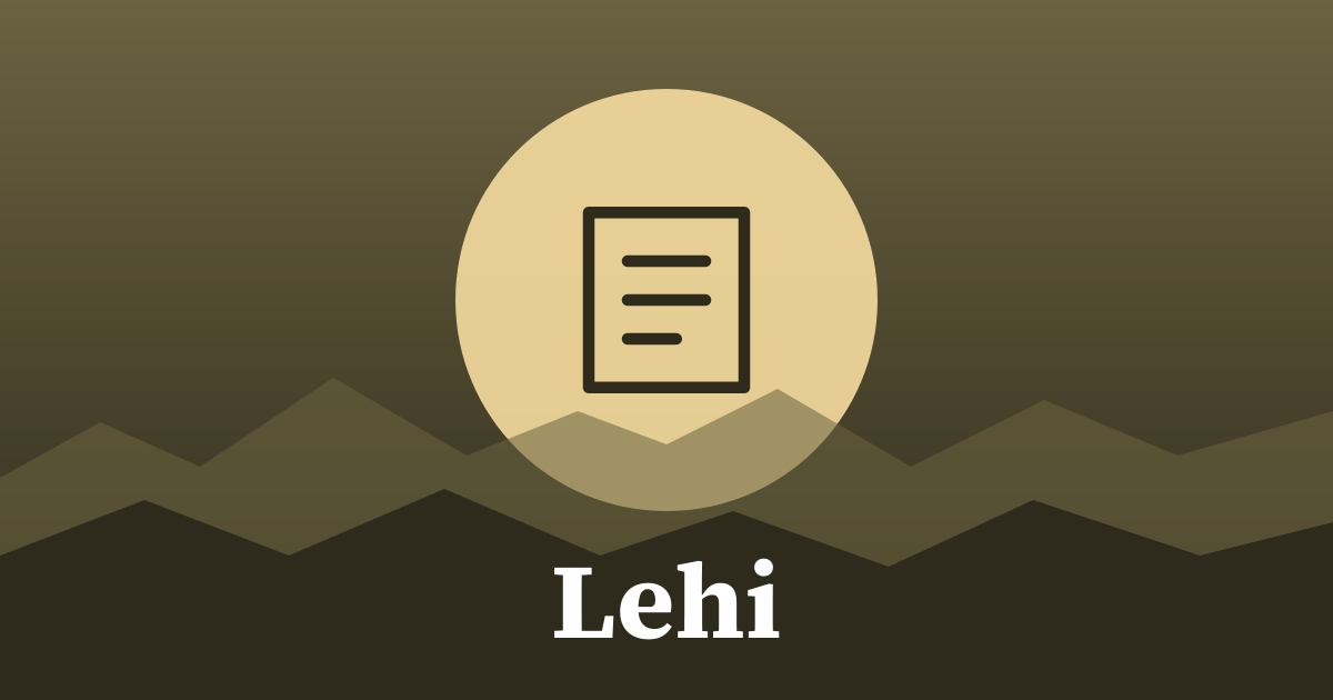 Graphic: local government, Lehi