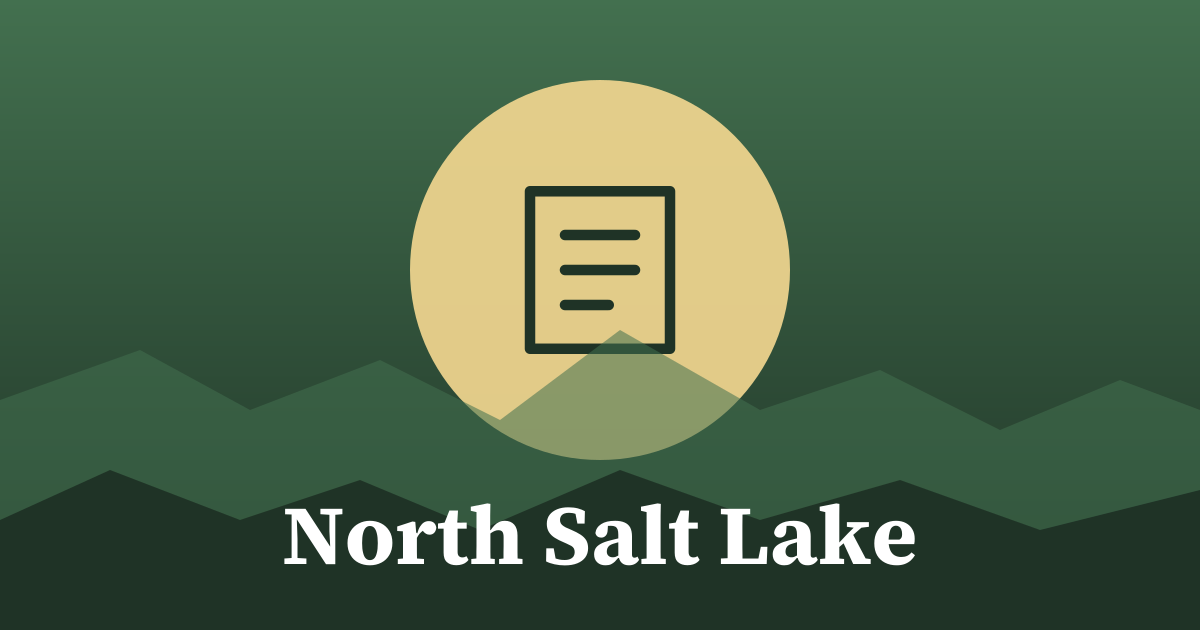Graphic: local government, North Salt Lake