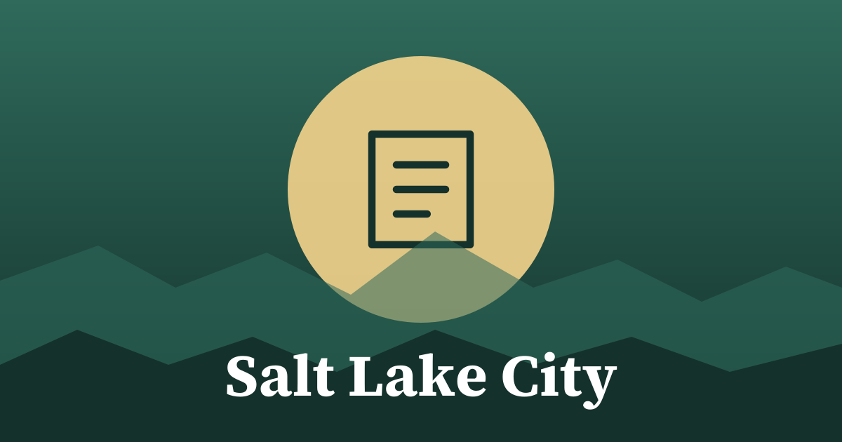 Graphic: local government, Salt Lake City
