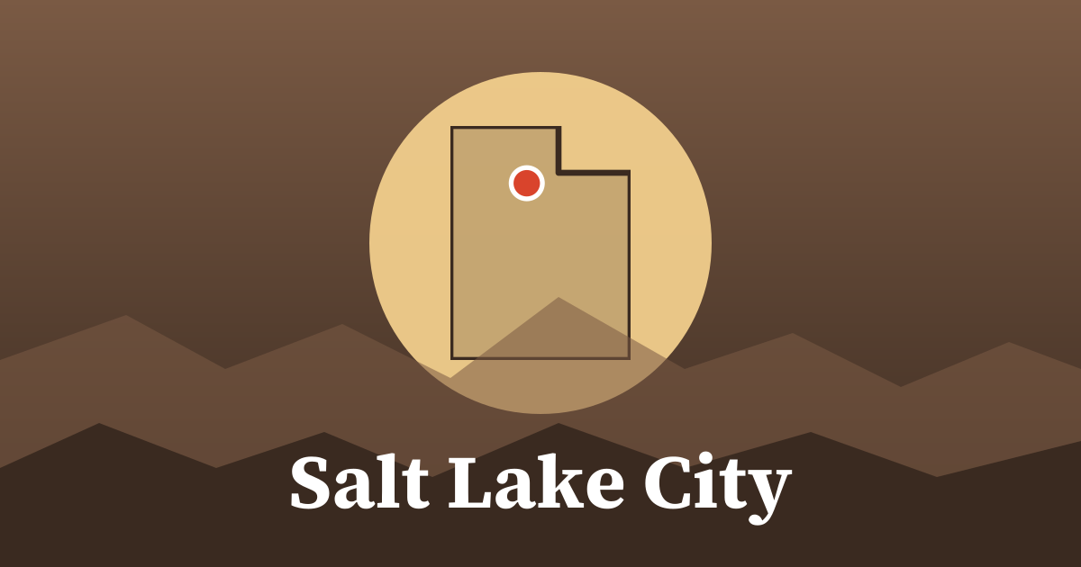 Graphic: where it happened, Salt Lake City