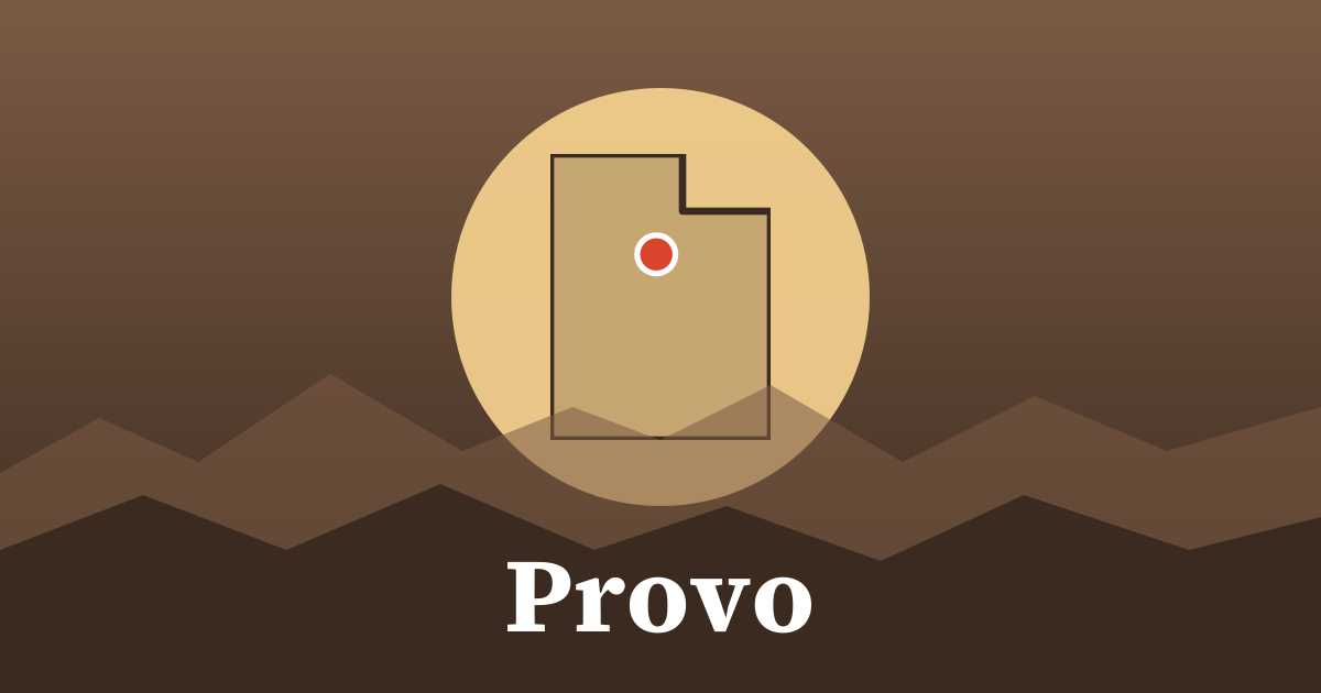 Graphic: where it happened, Provo