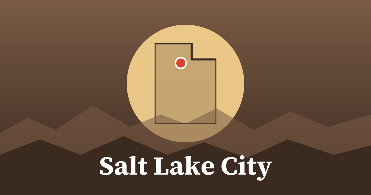 Graphic: where it happened, Salt Lake City