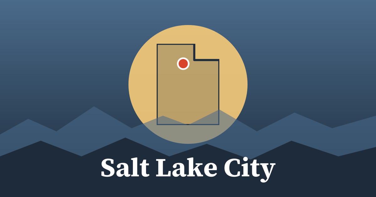 Graphic: where it happened, Salt Lake City