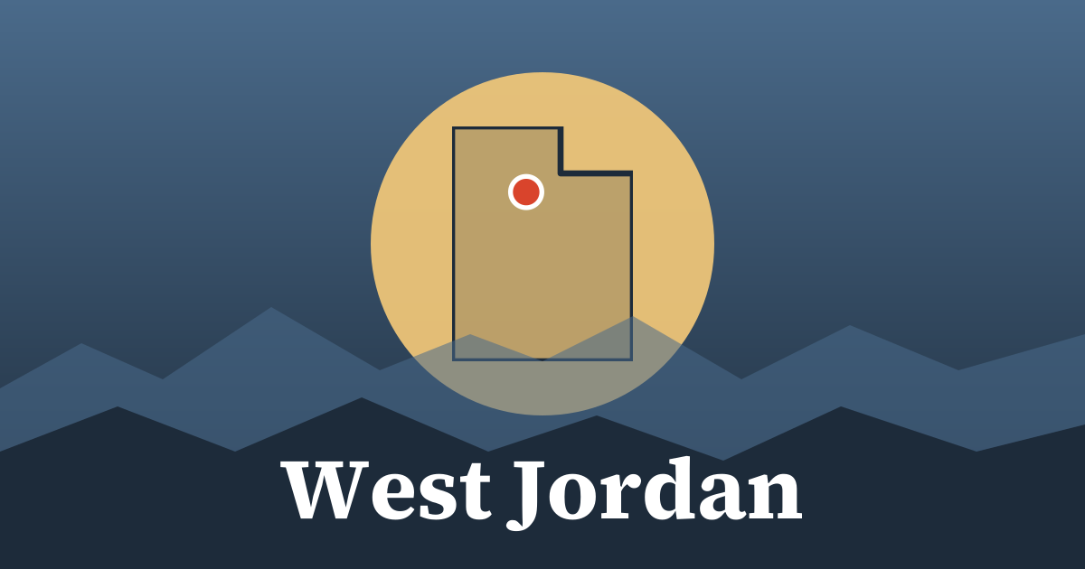 Graphic: where it happened, West Jordan