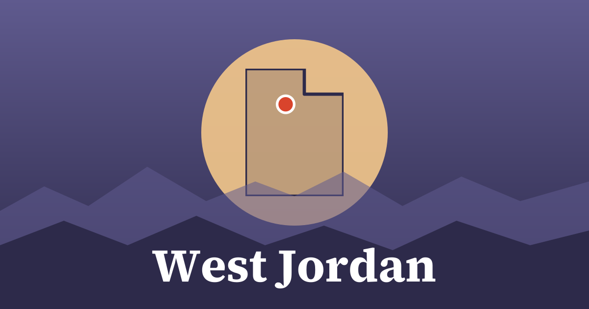 Graphic: where it happened, West Jordan